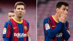 Messi ngỡ ngàng trước quyết định bất ngờ của Barca