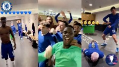 VIDEO: Sao Chelsea nhảy múa tưng bừng trong phòng thay đồ sau khi giành Super Cup