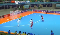 VIDEO: ĐT Việt Nam giành chiến thắng lịch sử ở lần đầu dự World Cup Futsal