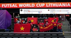 CĐV thế giới và LĐBĐ Châu á thán phục trước chiến tích của ĐT Futsal Việt Nam