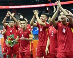 ĐT futsal Việt Nam cùng Thái Lan làm rạng danh châu Á ở World Cup 2021