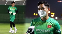 Thủ môn Nguyên Mạnh tự tin thay thế Đặng Văn Lâm trong khung thành ĐT Việt Nam