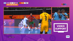 VIDEO: Ngôi sao Argentina đấm đối thủ trong trận chung kết Futsal World Cup 2021