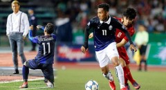 VIDEO: 'Messi Campuchia' dứt điểm đỉnh cao giúp HLV Honda thắng trận đầu tiên sau 2 năm