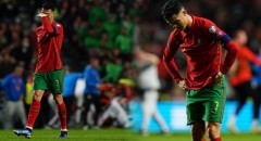 Ronaldo bật khóc, Bồ Đào Nha nguy cơ mất vé dự World Cup 2022
