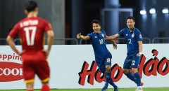 VIDEO: Hồng Duy trượt chân tai hại giúp Thái Lan có bàn thắng mở tỷ số sớm