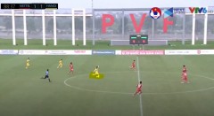 VIDEO: Sao trẻ U19 Hà Nội lập siêu phẩm từ giữa sân, trực tiếp mang về ngôi vương cho đội nhà