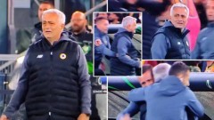 VIDEO: HLV Jose Mourinho bật khóc khi cùng AS Roma tiến vào chung kết Europa League