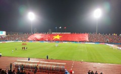 Sân Việt Trì gặp sự cố, U23 Việt Nam không thể hát quốc ca trong trận đấu bị cầm hoà