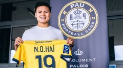 CHÍNH THỨC: Đã cầm áo đấu chụp hình, Quang Hải là người của Pau FC!