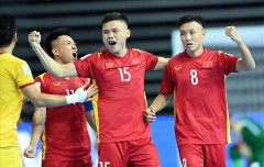 Tuyển futsal Việt Nam được thưởng khủng sau khi xuất sắc vượt qua vòng bảng