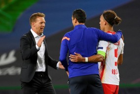 HLV trưởng Leipzig: 'Chúng tôi xứng đáng thắng Atletico' HLV trưởng Leipzig: 'Chúng tôi xứng đáng thắng Atletico'