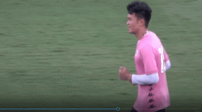 VIDEO: Siêu tiền đạo..Thành Chung tiếp tục ghi bàn vào lưới Viettel