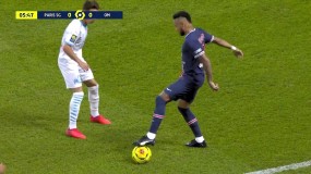 VIDEO: Neymar 'xâu kim' cầu thủ Marseille 3 lần liên tiếp trước khi nhận thẻ đỏ