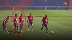 VIDEO: Luis Suarez vẫn có mặt trong buổi tập gần nhất của Barcelona VIDEO: Luis Suarez vẫn có mặt trong buổi tập gần nhất của Barcelona