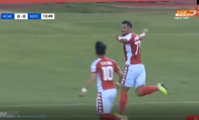 VIDEO: Ngoại binh triệu đô có bàn thắng đầu tiên cho CLB TP.HCM VIDEO: Ngoại binh triệu đô có bàn thắng đầu tiên cho CLB TP.HCM