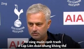 VIDEO: Chưa đá, Mourinho đã 'nhận thua' trước Lampard ở Cúp Liên đoàn VIDEO: Chưa đá, Mourinho đã 'nhận thua' trước Lampard ở Cúp Liên đoàn