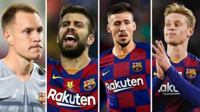 Barcelona gia hạn hợp đồng với 4 trụ cột kèm điều khoản 'trên trời' Barcelona gia hạn hợp đồng với 4 trụ cột kèm điều khoản 'trên trời'