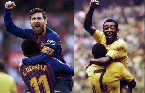 Đội bóng Brazil bác bỏ kỷ lục của Messi, khẳng định chưa vượt qua Pele Đội bóng Brazil bác bỏ kỷ lục của Messi, khẳng định chưa vượt qua Pele