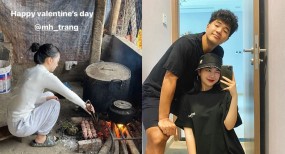 Dàn WAGs Việt không ngại củi lửa, bếp núc trong dịp Tết Nguyên đán Dàn WAGs Việt không ngại củi lửa, bếp núc trong dịp Tết Nguyên đán