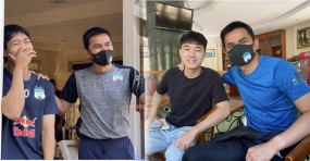 Kiatisuk, Văn Toàn khoe món đồ độc nhất vô nhị được sản xuất tại HAGL Kiatisuk, Văn Toàn khoe món đồ độc nhất vô nhị được sản xuất tại HAGL