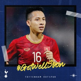Thầy trò HLV Mourinho gửi lời chúc đặc biệt tới Đỗ Hùng Dũng, mong QBV 2019 sớm trở lại sân cỏ Thầy trò HLV Mourinho gửi lời chúc đặc biệt tới Đỗ Hùng Dũng, mong QBV 2019 sớm trở lại sân cỏ