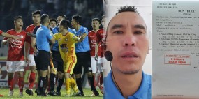 Ban kỷ luật VFF bỗng nhiên 'lật kèo', tuyên bố thủ môn TP HCM vô tội, bị trọng tài vu khống Ban kỷ luật VFF bỗng nhiên 'lật kèo', tuyên bố thủ môn TP HCM vô tội, bị trọng tài vu khống