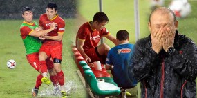 Va chạm với Duy Mạnh, Xuân Trường chấn thương không rõ ngày trở lại Va chạm với Duy Mạnh, Xuân Trường chấn thương không rõ ngày trở lại