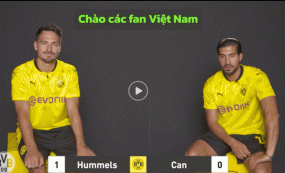 VIDEO: Mats Hummels và đồng đội tại Dortmund thi nhau nói tiếng Việt VIDEO: Mats Hummels và đồng đội tại Dortmund thi nhau nói tiếng Việt