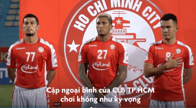 VIDEO: 'Hai tân binh khủng triệu đô của TP HCM cũng chỉ thuộc hạng xoàng' VIDEO: 'Hai tân binh khủng triệu đô của TP HCM cũng chỉ thuộc hạng xoàng'