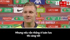 VIDEO: Hoá người nhện giúp Arsenal phục hận Liverpool, thủ môn Leno sướng 'phổng mũi' VIDEO: Hoá người nhện giúp Arsenal phục hận Liverpool, thủ môn Leno sướng 'phổng mũi'
