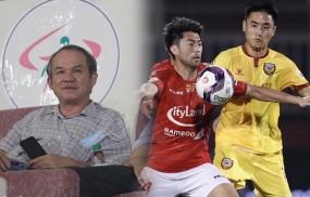 VIDEO: Bầu Đức thầm lặng chứng kiến màn ra mắt của Lee Nguyễn trong màu áo TP.HCM VIDEO: Bầu Đức thầm lặng chứng kiến màn ra mắt của Lee Nguyễn trong màu áo TP.HCM