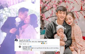 Dàn tuyển thủ Việt Nam thi nhau 'nịnh' vợ, Quế Hải 'cà khịa' thương Văn Toàn không có người yêu Dàn tuyển thủ Việt Nam thi nhau 'nịnh' vợ, Quế Hải 'cà khịa' thương Văn Toàn không có người yêu