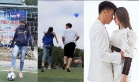 Không ngại khó, bạn gái mẫu Tây nóng bỏng ra sân làm 'quân xanh' cho Dũng 'gôn' tập luyện Không ngại khó, bạn gái mẫu Tây nóng bỏng ra sân làm 'quân xanh' cho Dũng 'gôn' tập luyện