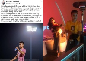 Mệt mỏi vì bị cộng đồng mạng công kích, Quang Hải đáp trả đầy triết lý Mệt mỏi vì bị cộng đồng mạng công kích, Quang Hải đáp trả đầy triết lý