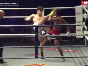 VIDEO: Cú đá chí mạng giúp Nguyễn Trần Duy Nhất hạ gục ngôi sao Campuchia VIDEO: Cú đá chí mạng giúp Nguyễn Trần Duy Nhất hạ gục ngôi sao Campuchia