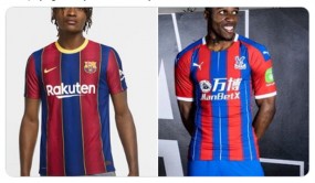 Fan Barca 'tẩy chay' mẫu áo mùa mới vì giống của đội bóng 'nhược tiểu' Fan Barca 'tẩy chay' mẫu áo mùa mới vì giống của đội bóng 'nhược tiểu'