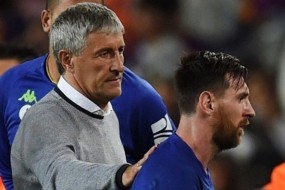 HLV Barca thừa nhận khó trụ lại khi không có sự hậu thuẫn của Messi HLV Barca thừa nhận khó trụ lại khi không có sự hậu thuẫn của Messi