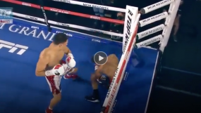 VIDEO: Pha knock-out nhanh như chớp của hiện tượng làng quyền anh VIDEO: Pha knock-out nhanh như chớp của hiện tượng làng quyền anh