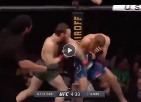 VIDEO: Đã con mắt với màn 'đấm liên hoàn' của gã điên McGregor với đối thủ VIDEO: Đã con mắt với màn 'đấm liên hoàn' của gã điên McGregor với đối thủ