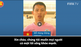 VIDEO: Tuyển thủ Việt Nam tuyên truyền phòng chống Covid-19 cùng FIFA VIDEO: Tuyển thủ Việt Nam tuyên truyền phòng chống Covid-19 cùng FIFA