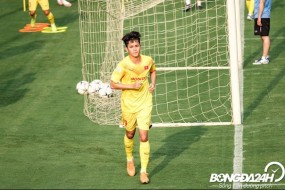 'Văn Toàn đệ nhị' ghi bàn trong trận đấu nội bộ của U22 Việt Nam 'Văn Toàn đệ nhị' ghi bàn trong trận đấu nội bộ của U22 Việt Nam