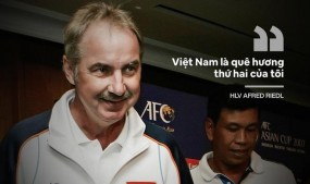 Phu nhân HLV Alfred Riedl gửi lời cảm ơn chân thành đến VFF Phu nhân HLV Alfred Riedl gửi lời cảm ơn chân thành đến VFF