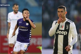Quang Hải lên tiếng về pha ăn mừng kiểu Ronaldo sau bàn thắng quý hơn vàng Quang Hải lên tiếng về pha ăn mừng kiểu Ronaldo sau bàn thắng quý hơn vàng