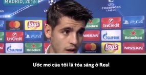 VIDEO: Bốn lần Alvaro Morata nói lời yêu với bốn đội bóng mới VIDEO: Bốn lần Alvaro Morata nói lời yêu với bốn đội bóng mới