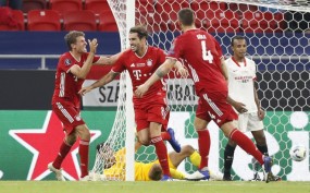 Hạ gục Sevilla sau 120 phút, Bayern Munich giành Siêu cup châu Âu Hạ gục Sevilla sau 120 phút, Bayern Munich giành Siêu cup châu Âu