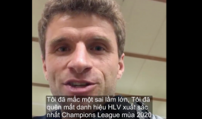 VIDEO: Thomas Muller đậm chất tấu hài khi đem ngựa ví với HLV Flick và các đồng đội VIDEO: Thomas Muller đậm chất tấu hài khi đem ngựa ví với HLV Flick và các đồng đội