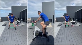 VIDEO: Tân binh Man Utd Telles rèn thể lực cực chill trên sân thượng VIDEO: Tân binh Man Utd Telles rèn thể lực cực chill trên sân thượng
