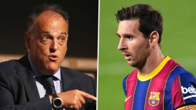 Chủ tịch La Liga: 'Chúng tôi không sợ ngày Messi rời khỏi Tây Ban Nha' Chủ tịch La Liga: 'Chúng tôi không sợ ngày Messi rời khỏi Tây Ban Nha'