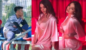 VIDEO: Bạn gái Dũng 'gôn' được dịp khoe hết cỡ vòng một trong bộ đồ ngủ gợi cảm VIDEO: Bạn gái Dũng 'gôn' được dịp khoe hết cỡ vòng một trong bộ đồ ngủ gợi cảm